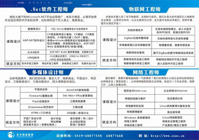 東方博宜教育 常州網(wǎng)頁(yè)設(shè)計(jì)與電腦培訓(xùn)的專(zhuān)業(yè)選擇
